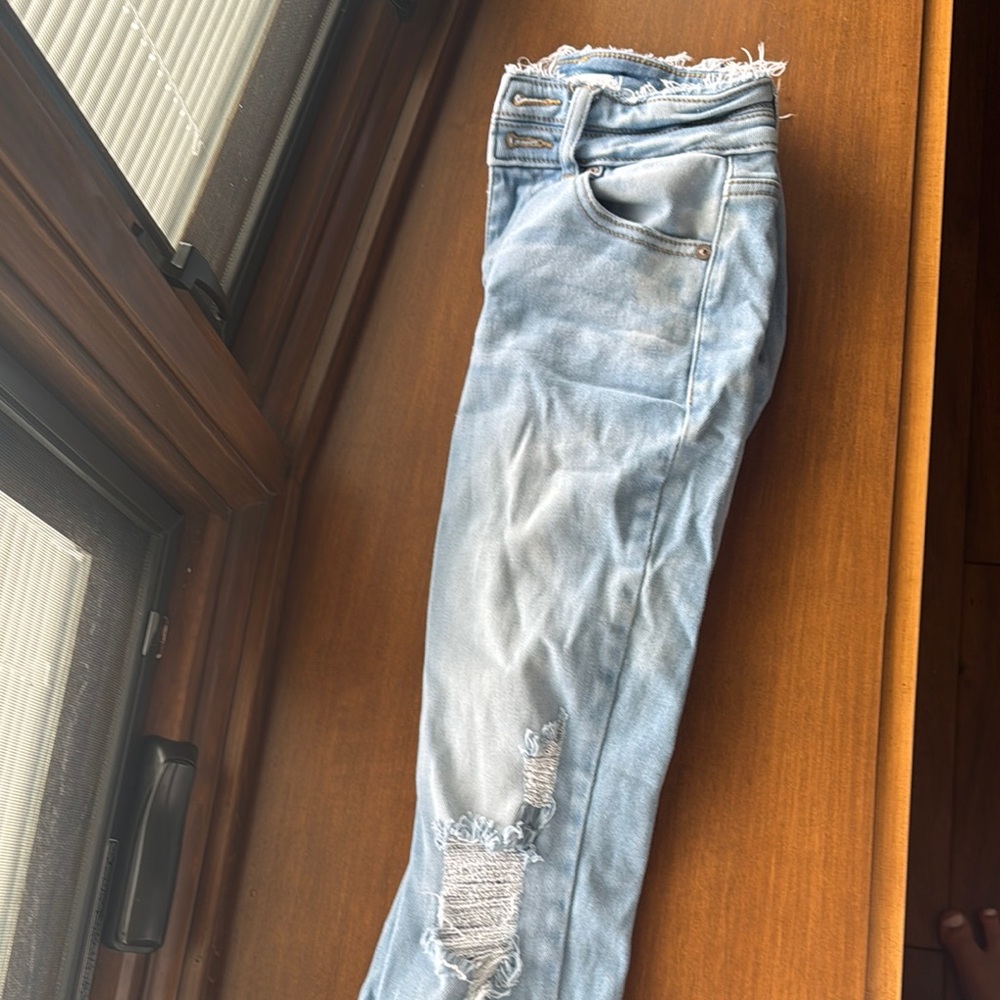 KanCan Blue Skinny Jeans Distressed Style